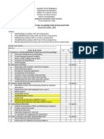 Updated Classroom Evaluation Rating Sheets 2021