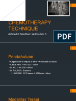 2. Technique Chemotherapy