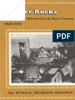 Brown, Susan - Robber Rocks - Letters and Memories of Hart Crane, 1923-1932 (Wesleyan, 1969)