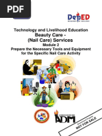 Beauty Care - (Nail Care) Services: Technology and Livelihood Education