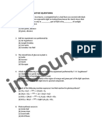 Photosynthesis Practice Questions Solved