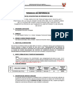 Contratación de operarios para mejora de transitabilidad