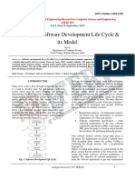 A Study On Software Development Life Cycle & Its Model