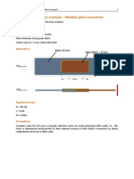 Verification Example - Welded Splice Connection: Geometry