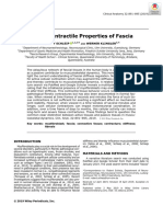 Active Contractile Properties of Fascia - Schleip 2019
