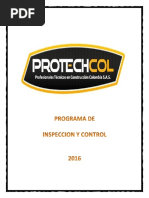 SST-SG-PG-001 Programa de Inspecciones