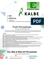 Tugas Kelompok 5 - PBF Enseval