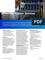 Technical Account Management - Datasheet