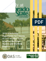 2020 OAS - CSU - Scholarship Announcement - Regular