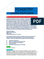 Psychiatry: Questions&Answers