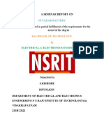 A Seminar Report On Nuclear PDF