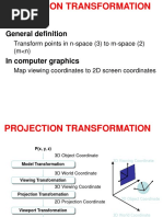 0-p3-Projection transformation-