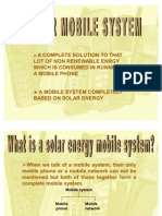 Solar Mobile System