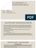 TUGAS INDIVIDU 13 AKUNTANSI PERBANKAN Herlinah Hariyanto 2018031010