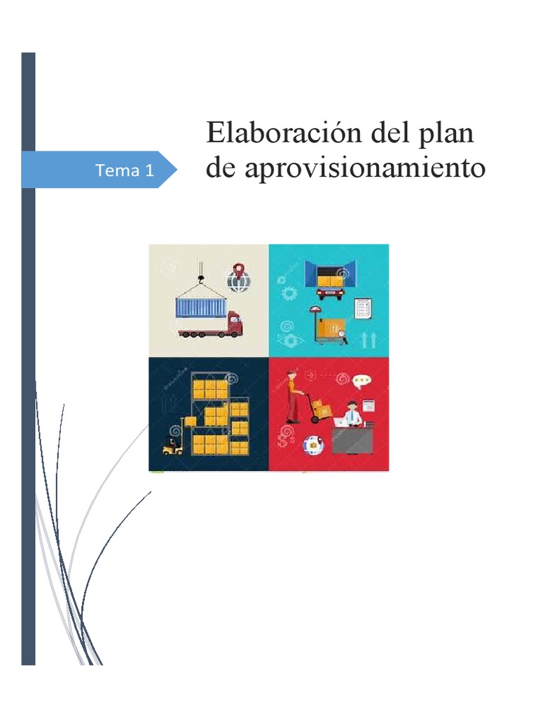Plan de Aprovisionamiento Empresarial | PDF | Logística | Obtención