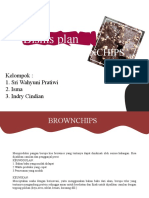 BROWNCHIPS Bisnis Plan Produksi dan Pemasaran Brownies Kering