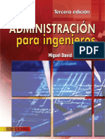 Administración para ingenieros: Miguel David Rojas