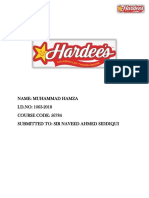 Name: Muhammad Hamza I.D.NO: 1063-2018 COURSE CODE: 56784 Submitted To: Sir Naveed Ahmed Siddiqui