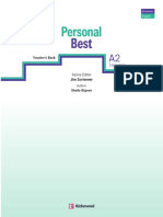 Personal Best (A2) Elm - Teacher's Book
