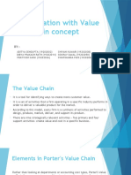 Value Creation With Value Chain Concept