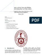 Estimación de la Curva de Phillips mediante Interpolación Polinómica