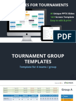 Templates For Tournaments: 40 16:9 Easy To Edit & Print
