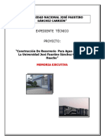 Carátula de La Memoria Ejecutiva UNJFSC