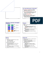 Lecture Topics: Let's Start With Buzzwords. J2EE Provides