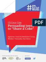Coca-Cola's 'Share a Coke' Campaign Persuades Teens
