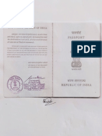 Passport Sinha Dibyanshu