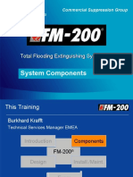 System Components: Total Flooding Extinguishing System