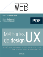 EYROLLES Methodes de Design UX