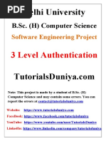 3 Level Authentication - TutorialsDuniya