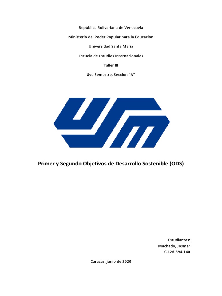 Fin de la pobreza y hambre cero en ODS | PDF | Pobreza | Pobreza e ...