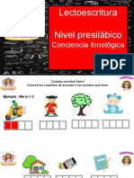 Presilabico (conciencia fonologica)