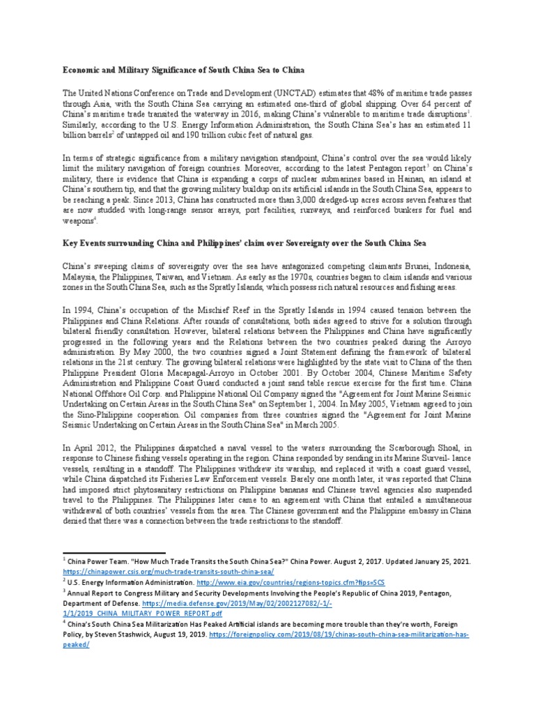 South China Sea Dispute | PDF | South China Sea | China