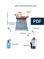 Diagrama de Instalación Con Hidroneumático Boiler de Paso