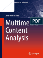 (Signals and Communication Technology) Jens Ohm (Auth.) - Multimedia Content Analysis-Springer-Verlag Berlin Heidelberg (2016)