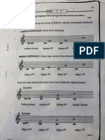 Interval Music Practice Test