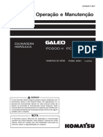 Manual de Operação e Manutenção Komatsu PC600