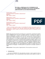 Instruções para submissão de trabalhos ao COBENGE 2019