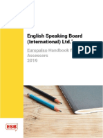 Europalso Oral Assessors Handbook 2019 1