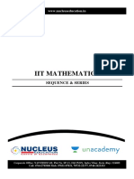 Sequence+&+Series+Sheet 1