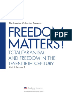 Totalitarianism and Freedom in The Twentieth Century