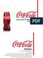 The Practice of Management of Coca-Cola