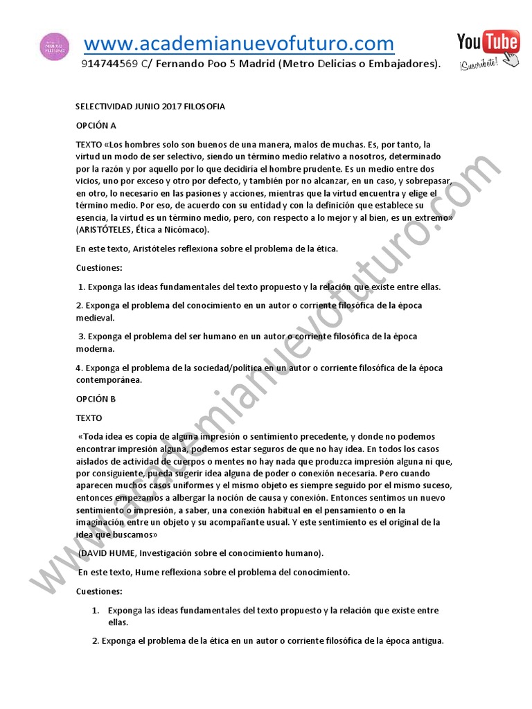 Aristóteles y Hume sobre la virtud y el conocimiento PDF David Hume Autor