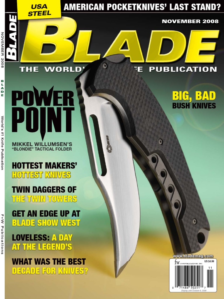 Blade2008 11, PDF, Knife