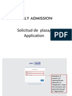 Tutorial para La Solicitud de Plaza