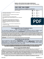 Can I Use This Form?: Please Detach and Retain This Instruction Sheet For Your Records