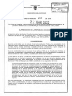 Decreto 457 Del 22 de Marzo de 2020